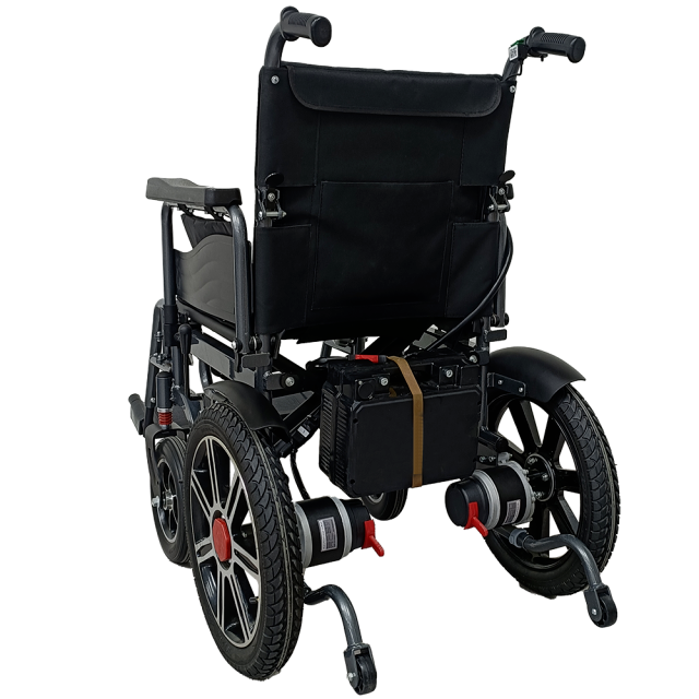 KS601B Premium Flash Gray Electric Wheelchair