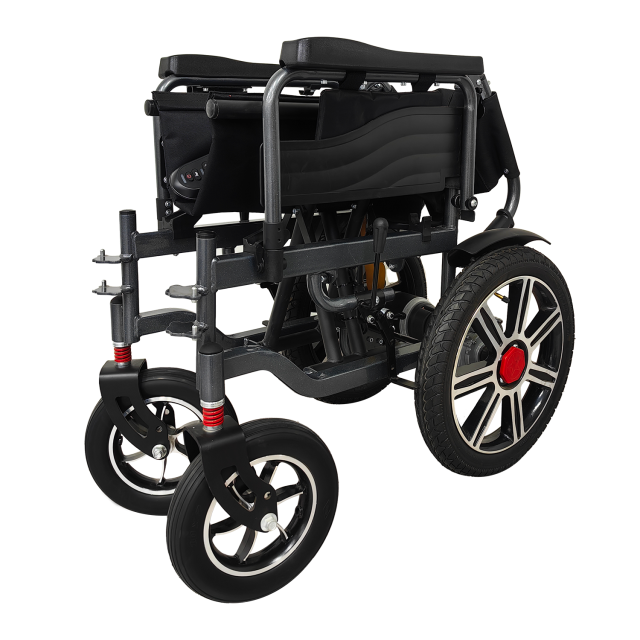 KS603B Premium Flash Gray Electric Wheelchair
