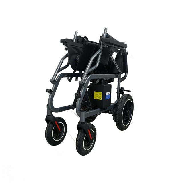 KS600B Upgraded Model, Flash Gray Electric Wheelchair