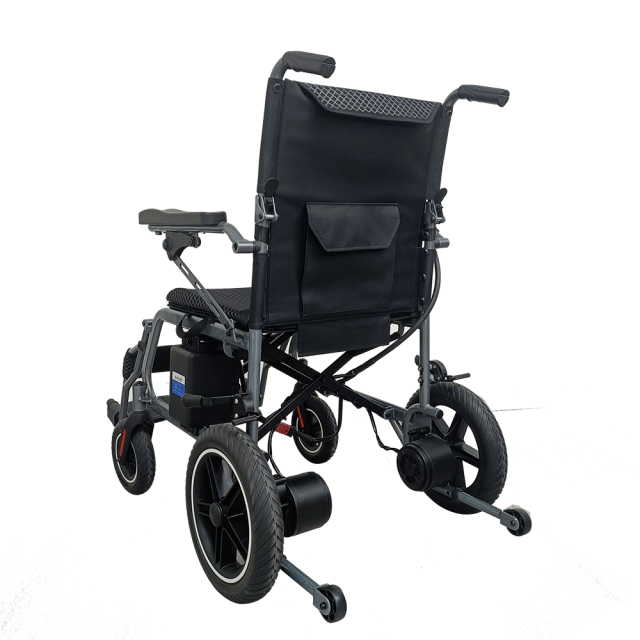 KS600B Upgraded Model, Flash Gray Electric Wheelchair