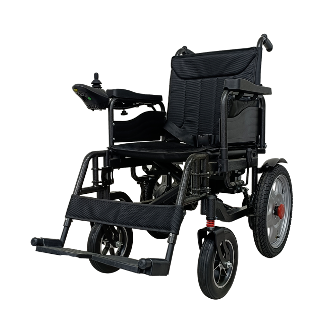 KS601A Upgraded Model, Black Electric Wheelchair
