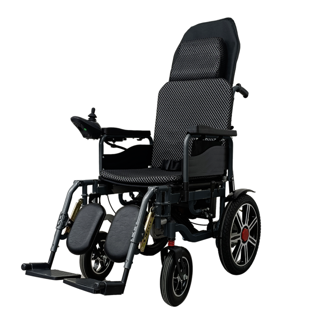 KS603B Premium Flash Gray Electric Wheelchair