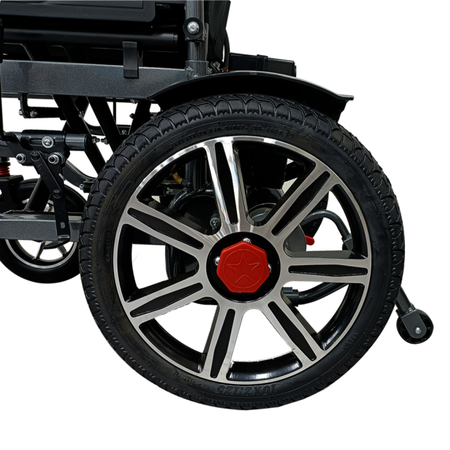 KS603B Premium Flash Gray Electric Wheelchair